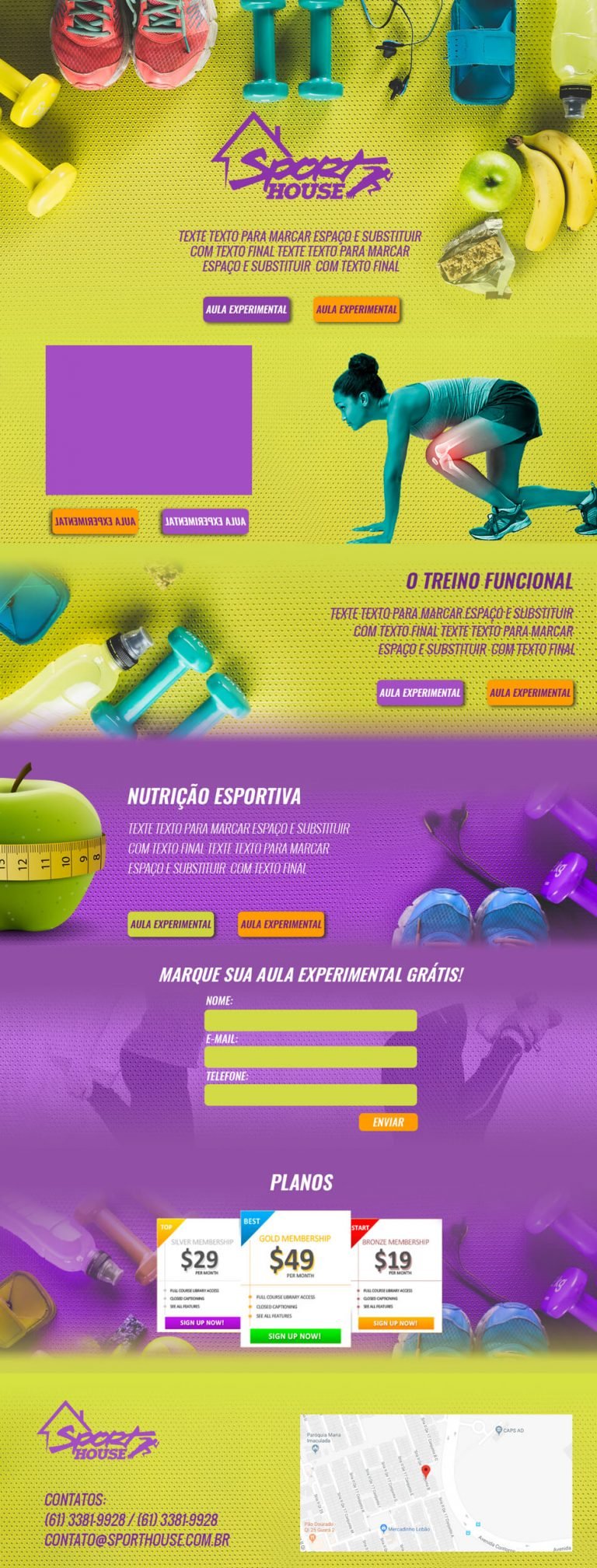 Landing pages & experiências — peça 1