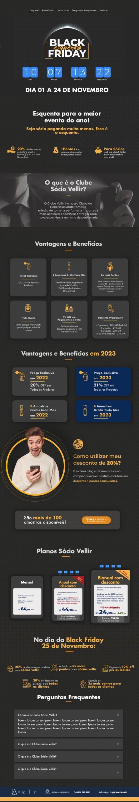 Landing pages & experiências — peça 4